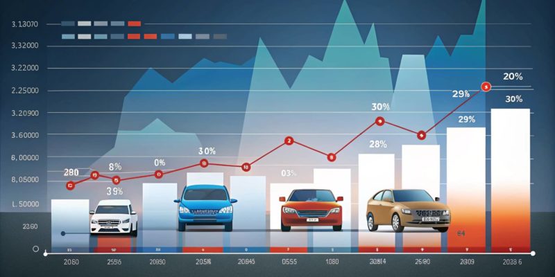 Рекордный август: Продажи новых автомобилей в России достигли трехлетнего максимума