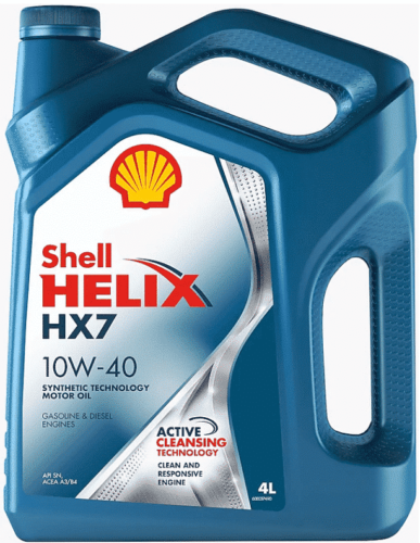 Shell Helix HX7 10w 40 4л